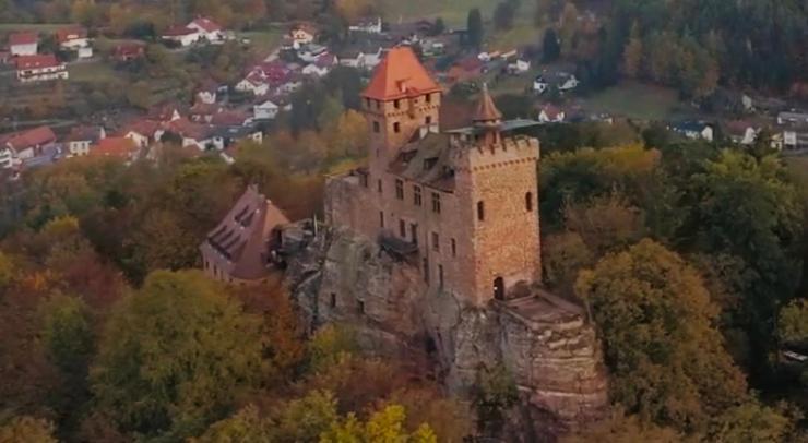 Ferienwohnung Am Waldrand Lemberg Екстериор снимка